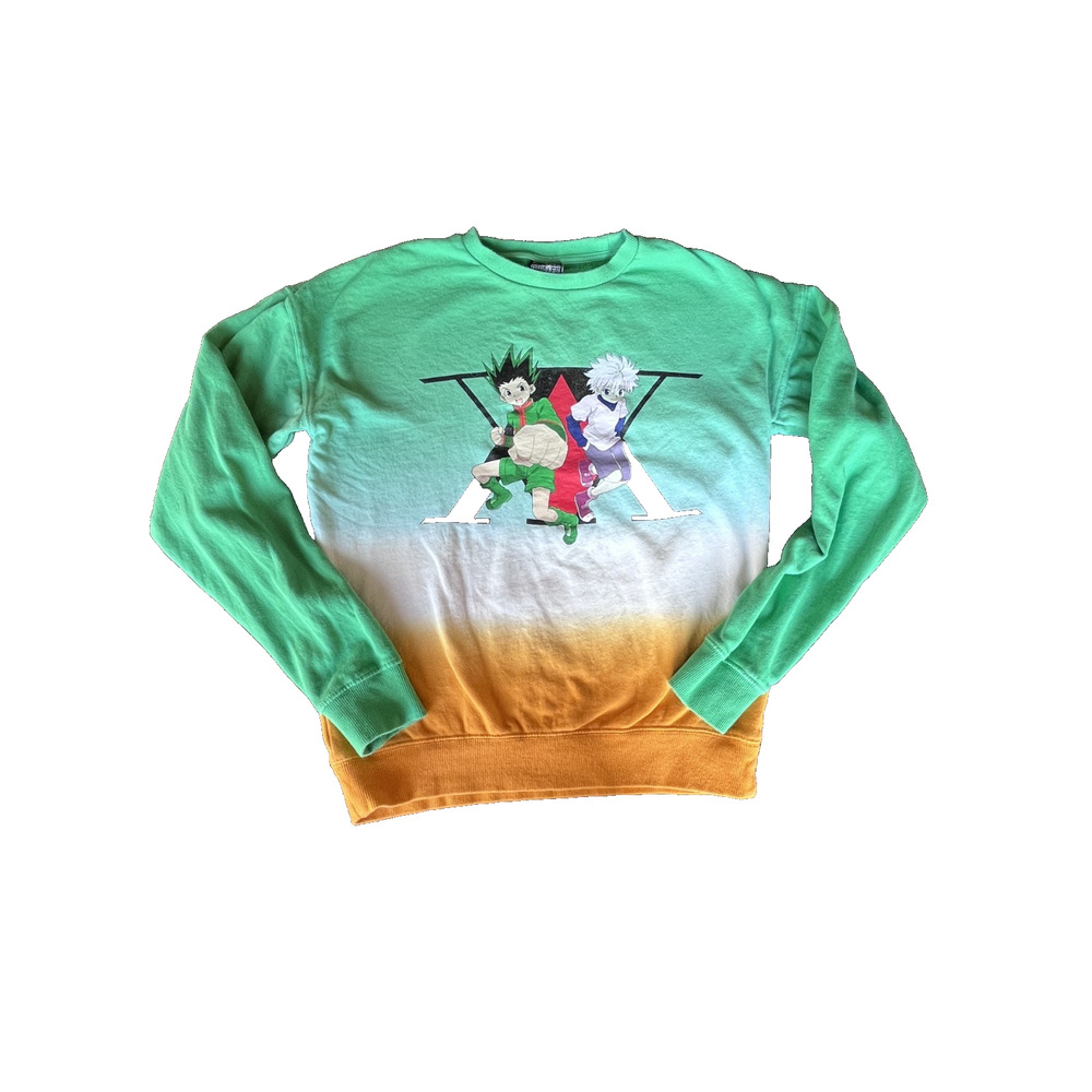 Hunter x Hunter Gon & Killua Dip-Dye Cotton Crewneck - BoxLunch Exclusive - XS